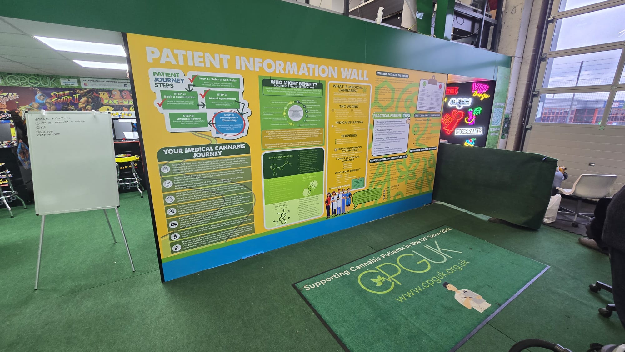 Patient Info Wall